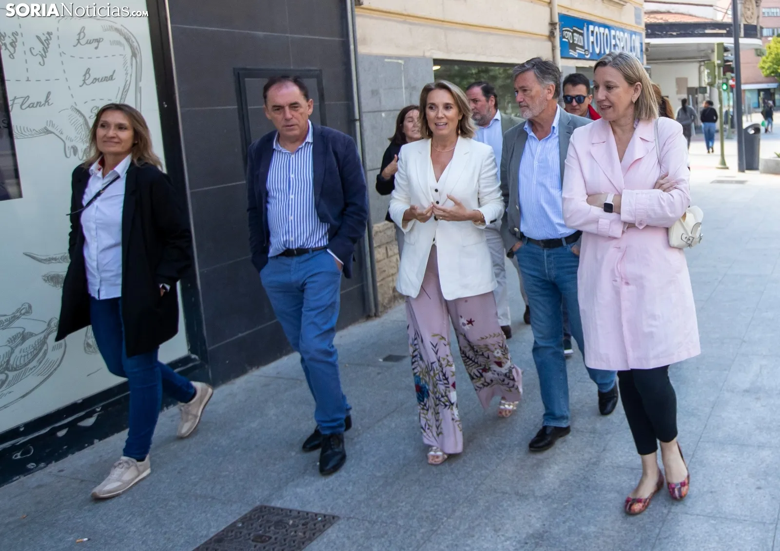 Una imagen de la jornada del PP en la capital hoy sábado. /PC