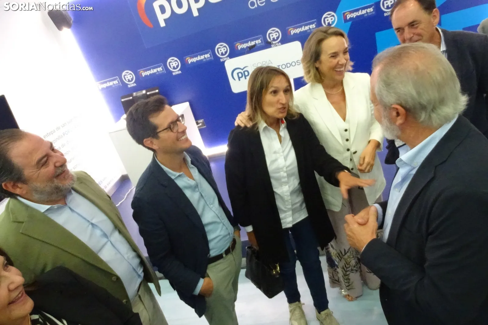 Una imagen de la jornada del PP en la capital hoy sábado. /PC