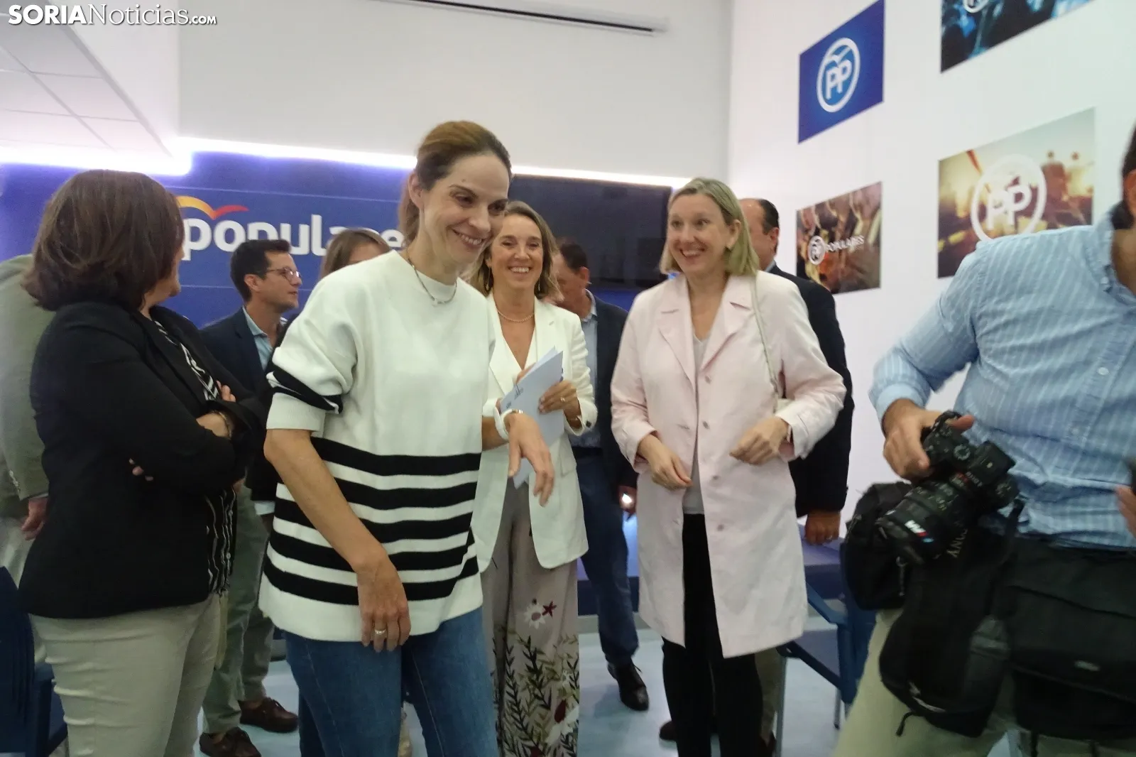 Una imagen de la jornada del PP en la capital hoy sábado. /PC