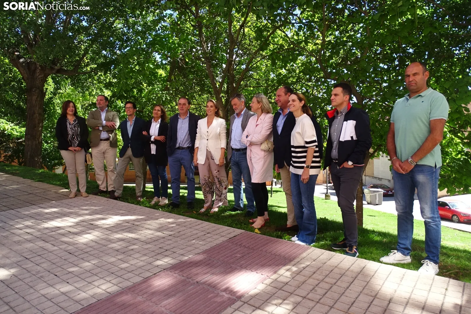 Una imagen de la jornada del PP en la capital hoy sábado. /PC