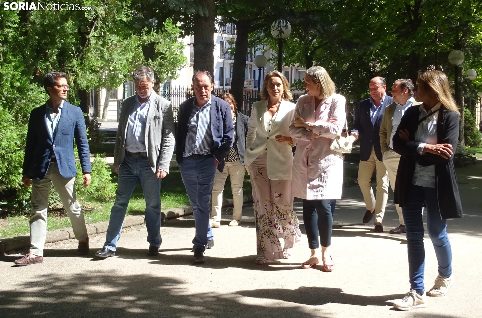 Una imagen de la jornada del PP en la capital hoy sábado. /PC