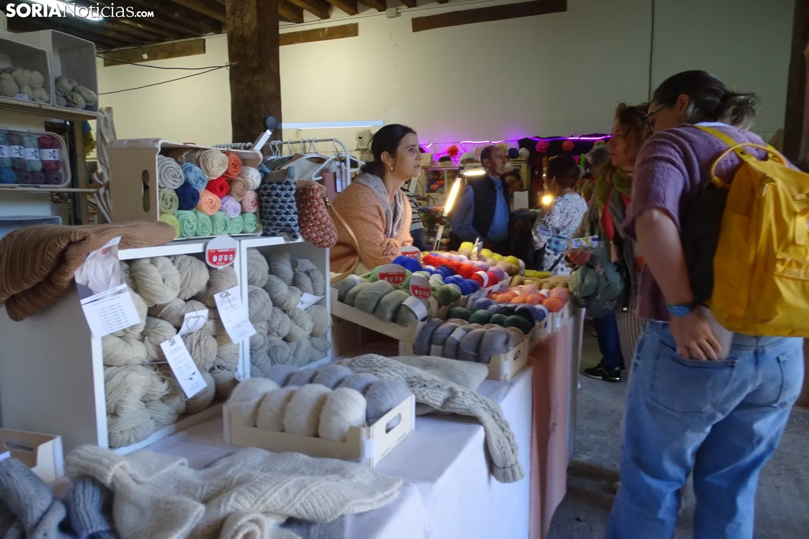 Una imagen de la feria esta tarde. /PC