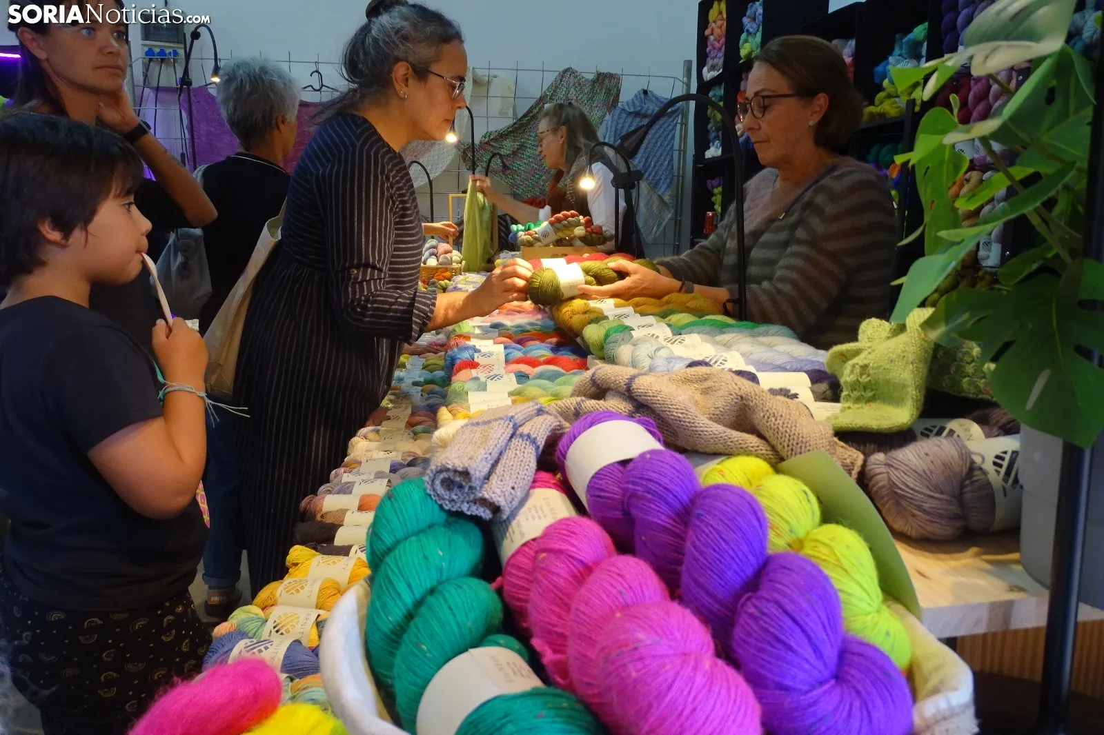 Una imagen de la feria esta tarde. /PC