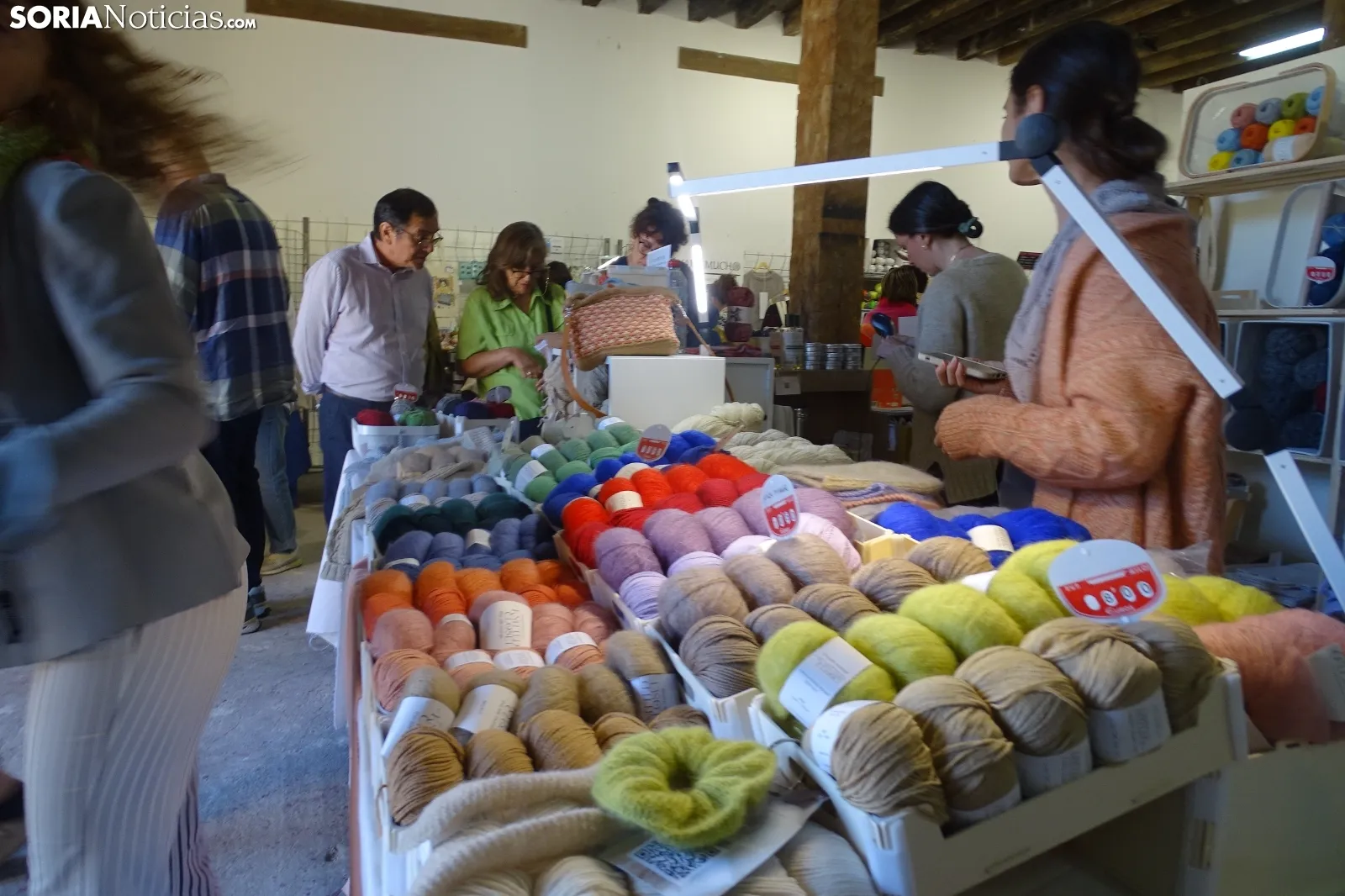 Una imagen de la feria esta tarde. /PC