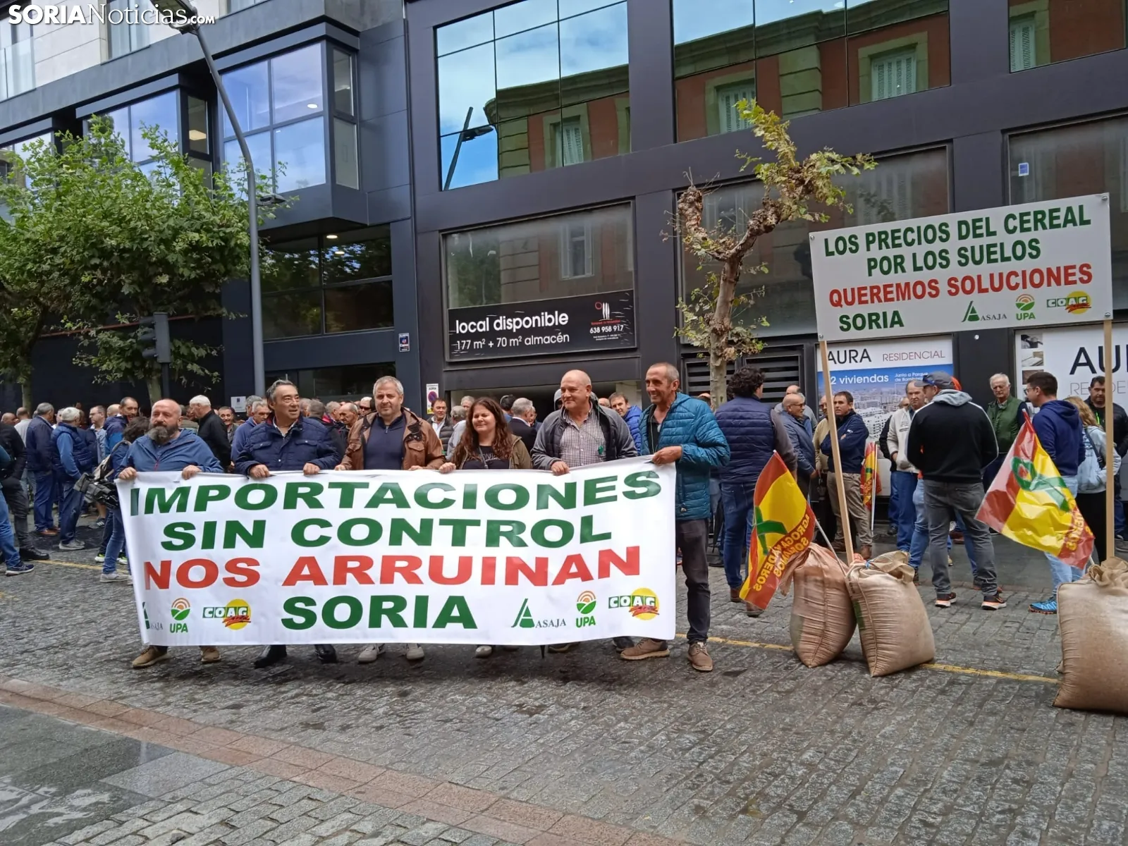 Foto 2 - La subida de los costes de producci&oacute;n ha provocado la p&eacute;rdida de 40mil hect&aacute;reas de cereal en Soria