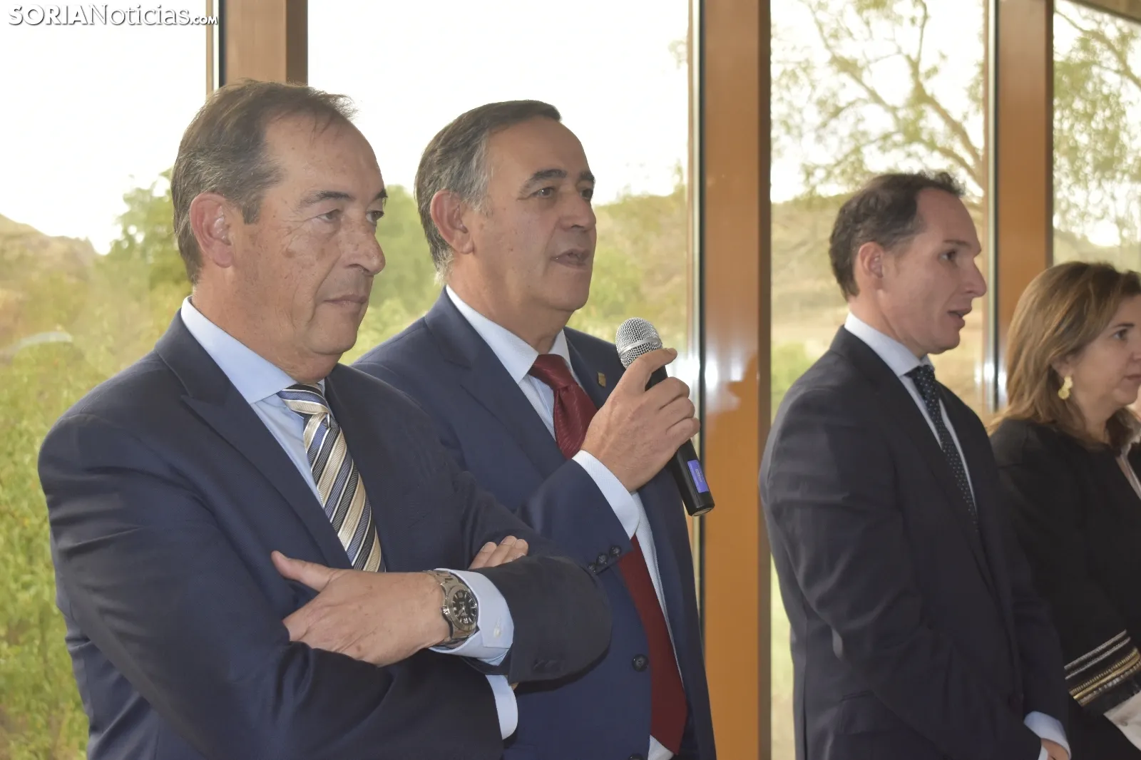 Presentación del edificio Argaela en Osma.
