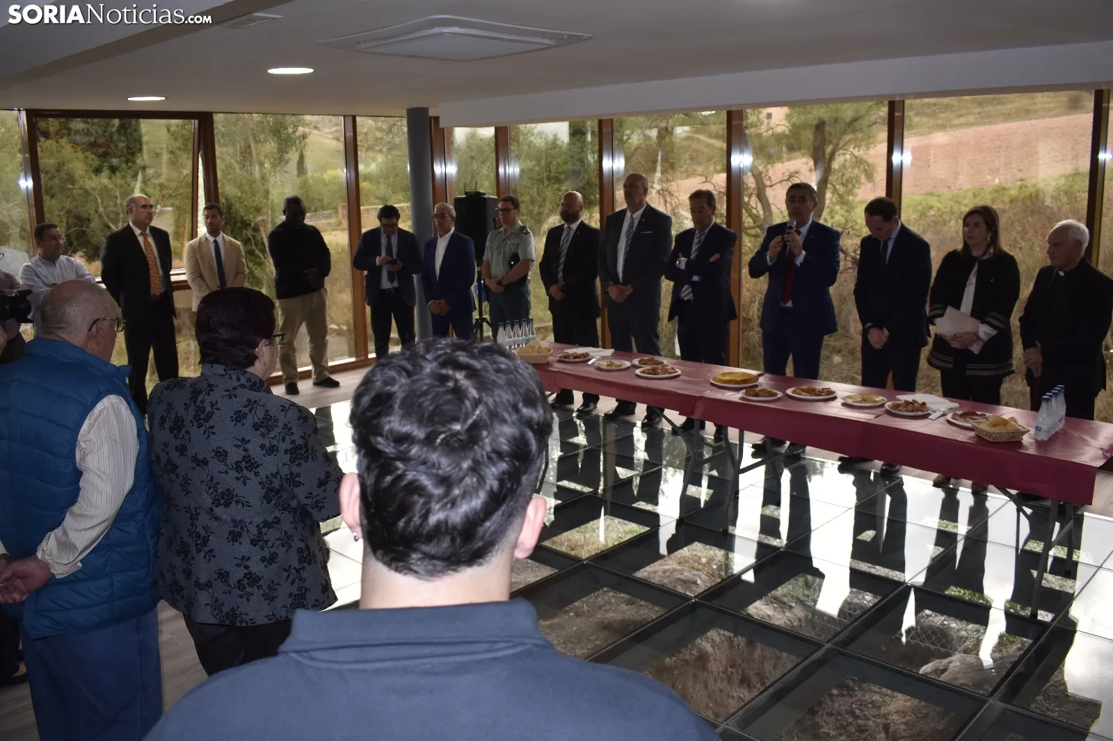 Presentación del edificio Argaela en Osma.
