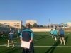 Un entrenamiento en el actual campo de Camaretas.