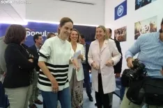 Una imagen de la jornada del PP en la capital hoy sábado. /PC