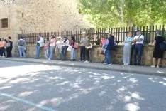 Una imagen de la feria esta tarde. /PC
