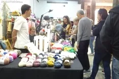 Una imagen de la feria esta tarde. /PC