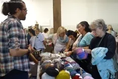 Una imagen de la feria esta tarde. /PC