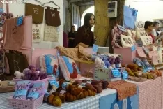 Una imagen de la feria esta tarde. /PC