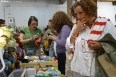 Una imagen de la feria esta tarde. /PC
