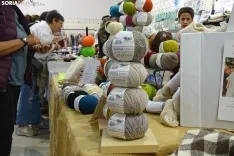 Una imagen de la feria esta tarde. /PC