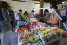 Una imagen de la feria esta tarde. /PC