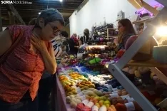 Una imagen de la feria esta tarde. /PC