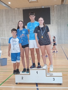 Foto 3 - Magníficos resultados para el bádminton soriano en tres destinos diferentes