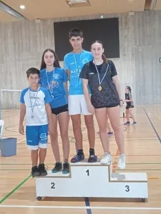 Foto 3 - Magn&iacute;ficos resultados para el b&aacute;dminton soriano en tres destinos diferentes