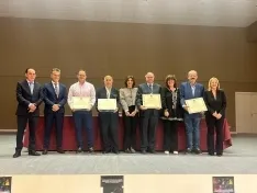 Una imagen de la celebración de La Merced, hoy, en la prisión de Soria. /SdG