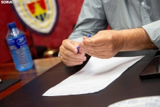 Patricio de Pedro, presidente del C.D. Numancia. Foto: María Ferrer