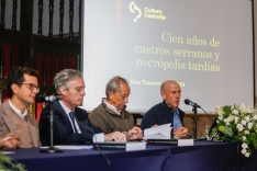 Foto 5 - Presentado el proyecto ‘Cultura Castreña. Cien años de castros y necrópolis tardías'