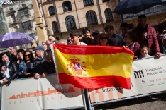 El Rey Felipe VI preside la entrega del I Premio Internacional de Hispanismo en Soria. 