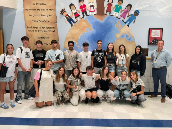 20 alumnos de Escolapios viajan a Texas en un intercambio escolar con los jóvenes de Lady Bird Johnson Highschool