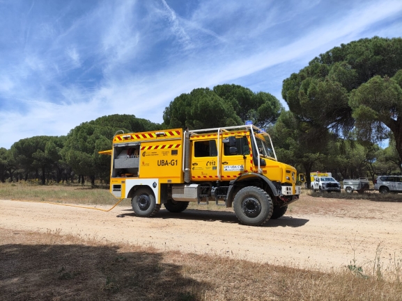 Cuatro personas atendidas hoy por incendios en Castilla y León