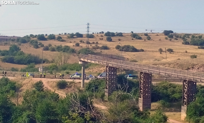 La Guardia Civil identifica al conductor fugado tras arrollar a un motorista durante las fiestas de Garray