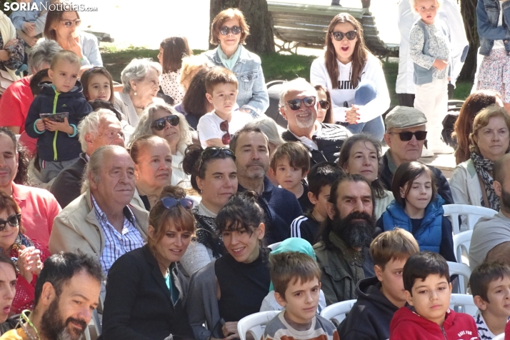 Una imagen de la sesión teatral este mediodía. /PC