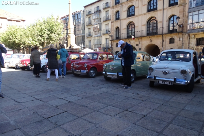 Una de las imágenes de la plaza Mayor de Soria este sábado. /PC