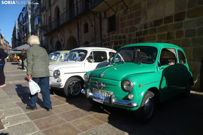 Una de las imágenes de la plaza Mayor de Soria este sábado. /PC