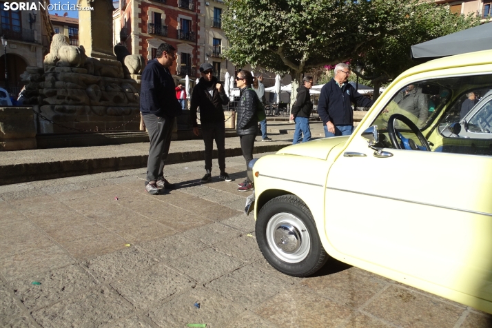 Una de las imágenes de la plaza Mayor de Soria este sábado. /PC