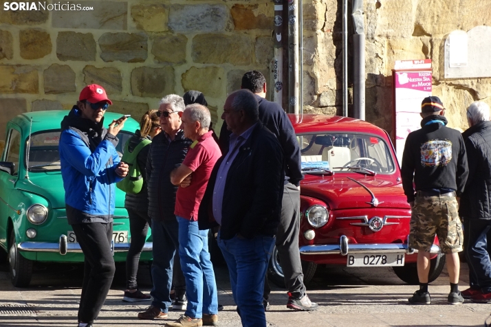 Una de las imágenes de la plaza Mayor de Soria este sábado. /PC