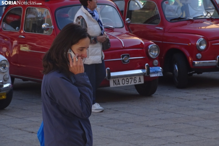 Una de las imágenes de la plaza Mayor de Soria este sábado. /PC