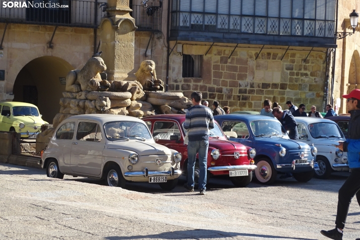 Una de las imágenes de la plaza Mayor de Soria este sábado. /PC