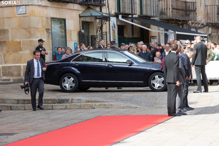 El Rey de España en Soria