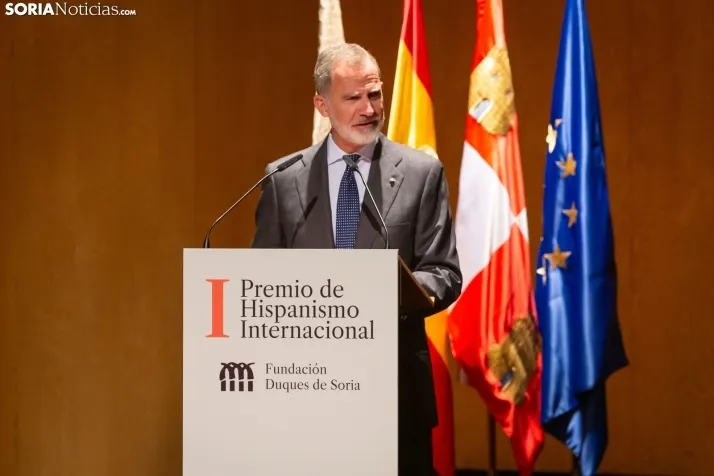 El Rey de España en Soria