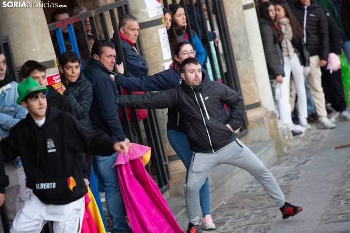 Encierro por San Miguel en Ágreda