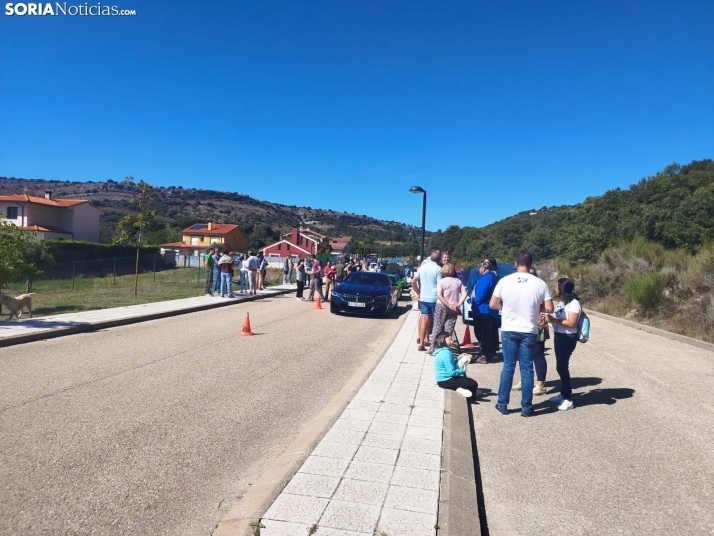 Multitudinario encuentro automovil&iacute;stico en Fuentetoba