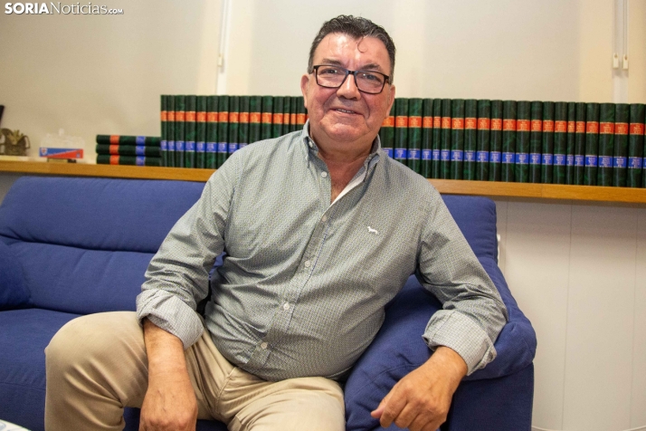 El presidente del C.D. Numancia, Patricio De Pedro, se enfrenta al test de Soria Noticias