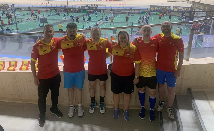 Cierra el Europeo senior de bádminton, con presencia soriana