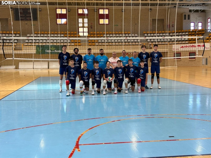 El voley de más alto nivel vuelve a Soria, Grupo Herce continúa con su pretemporada