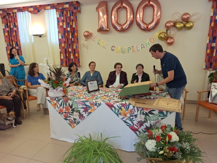 Nuevo centenario en Soria: Matea Casado y una vida dedicada a sus sobrinos