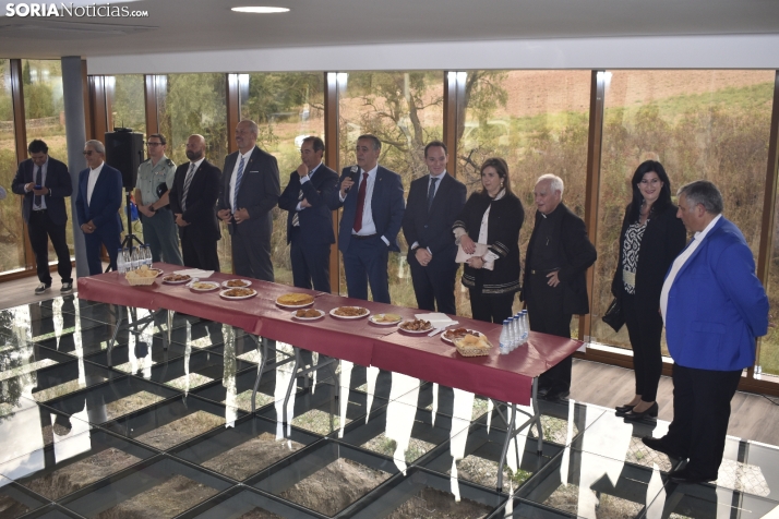 Presentación del edificio Argaela en Osma.