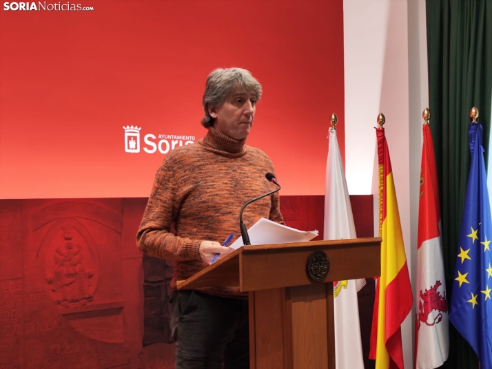 Mínguez, sobre la futura subida del IBI, Soria como ciudad taurina, polideportivos, la oposición…