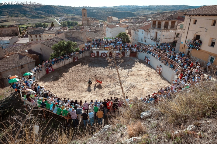 Encierro y novillada en Deza 2024. Viksar Fotografía.