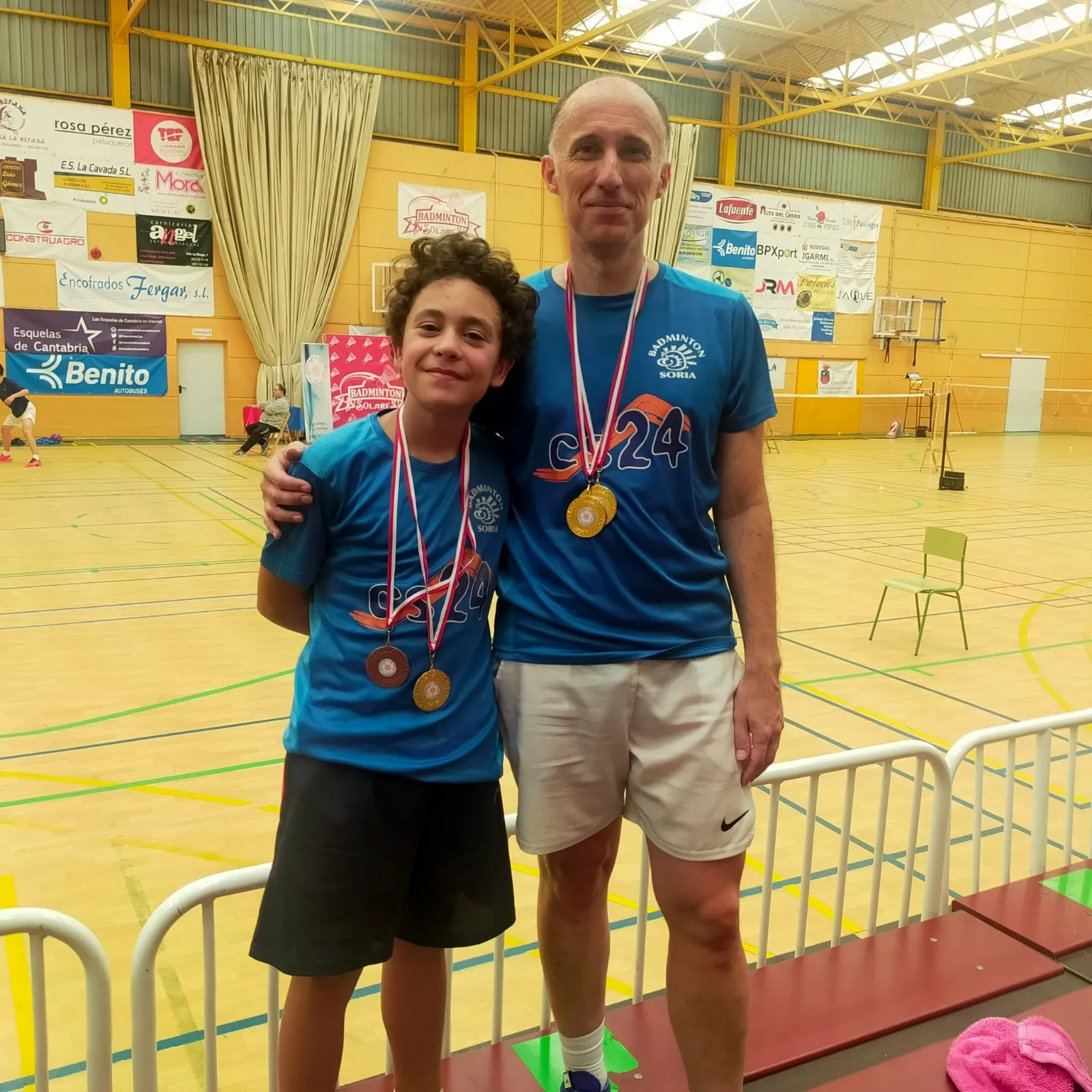 Foto 2 - Gran actuaci&oacute;n del Club B&aacute;dminton Soria-CS24 en Cantabria 