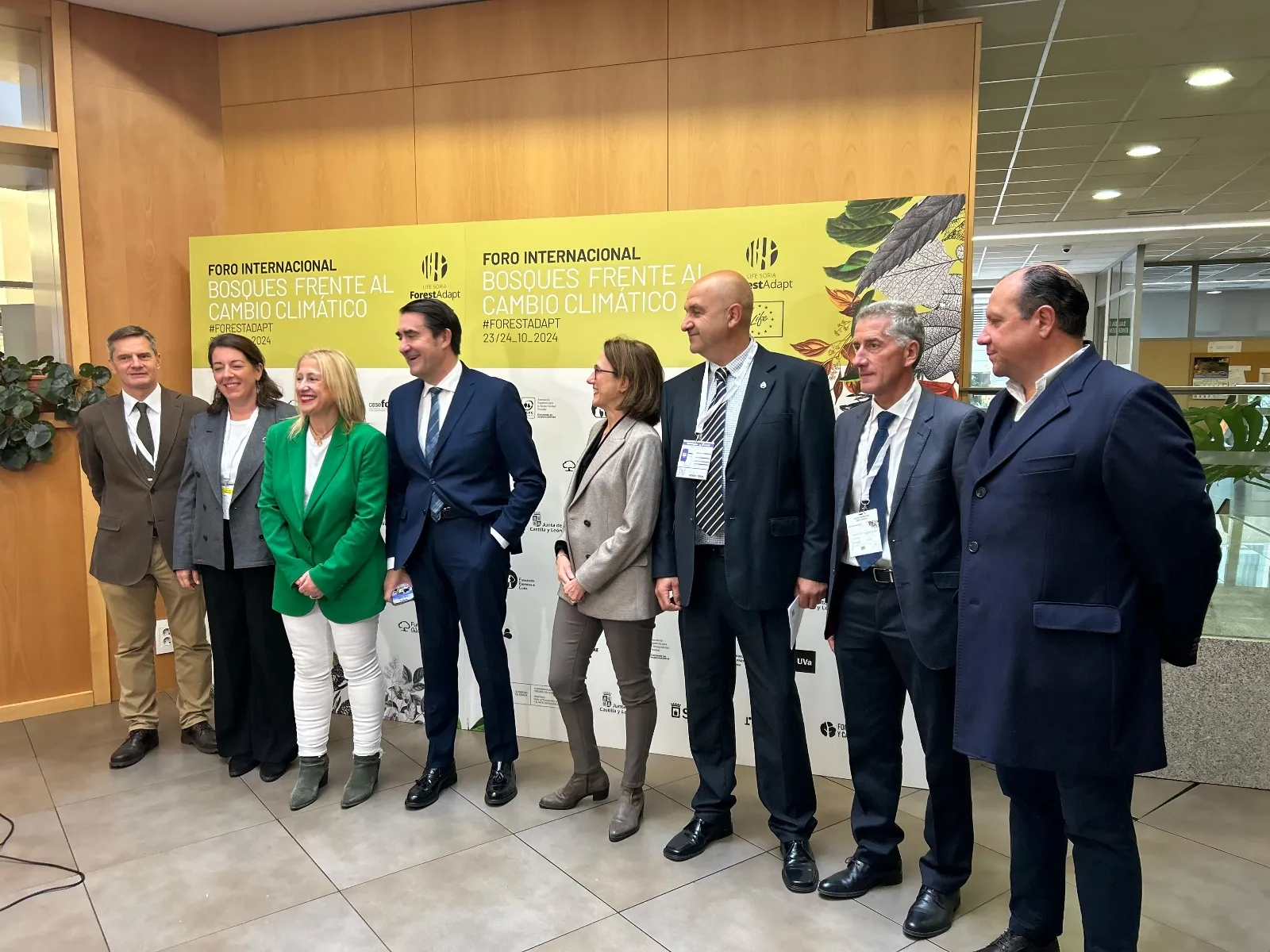 Foto 2 - Los bosques de Castilla y Le&oacute;n, a estudio en Soria: implantaci&oacute;n de nuevas tecnolog&iacute;as, especies existentes y futuro